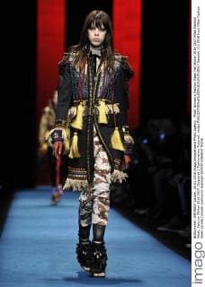 Milan Woman s Fashion Week Fall Winter 2016 2017 Milan Fashion Week, Autumn Winter 2016 2017. Dsquared 2 Fashionshow Pictured: model  fotosicki