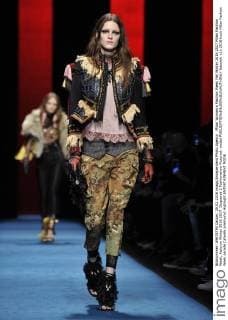 Milan Woman s Fashion Week Fall Winter 2016 2017 Milan Fashion Week, Autumn Winter 2016 2017. Dsquared 2 Fashionshow Pictured: model  fotosicki