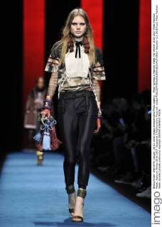 Milan Woman s Fashion Week Fall Winter 2016 2017 Milan Fashion Week, Autumn Winter 2016 2017. Dsquared 2 Fashionshow Pictured: model  fotosicki