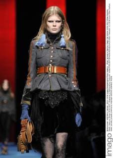 Milan Woman s Fashion Week Fall Winter 2016 2017 Milan Fashion Week, Autumn Winter 2016 2017. Dsquared 2 Fashionshow Pictured: model  fotosicki