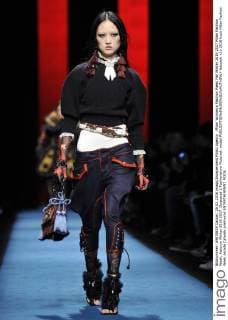 Milan Woman s Fashion Week Fall Winter 2016 2017 Milan Fashion Week, Autumn Winter 2016 2017. Dsquared 2 Fashionshow Pictured: model  fotosicki