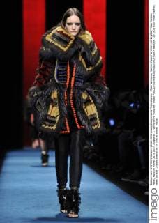 Milan Woman s Fashion Week Fall Winter 2016 2017 Milan Fashion Week, Autumn Winter 2016 2017. Dsquared 2 Fashionshow Pictured: model  fotosicki