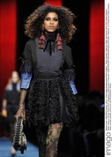 Milan Woman s Fashion Week Fall Winter 2016 2017 Milan Fashion Week, Autumn Winter 2016 2017. Dsquared 2 Fashionshow Pictured: model  fotosicki
