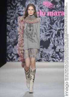 Milan Woman s Fashion Week Fall Winter 2016 2017 Milan Fashion Week, Autumn Winter 2016 2017. Angelo Marani Fashionshow Pictured: model  RiccardoxGiordanox xfotosicki