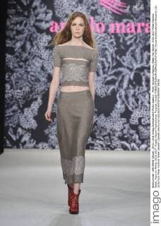 Milan Woman s Fashion Week Fall Winter 2016 2017 Milan Fashion Week, Autumn Winter 2016 2017. Angelo Marani Fashionshow Pictured: model  RiccardoxGiordanox xfotosicki