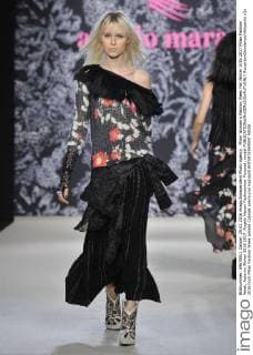 Milan Woman s Fashion Week Fall Winter 2016 2017 Milan Fashion Week, Autumn Winter 2016 2017. Angelo Marani Fashionshow Pictured: model  RiccardoxGiordanox xfotosicki
