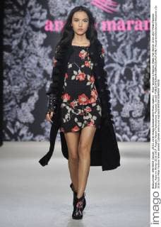 Milan Woman s Fashion Week Fall Winter 2016 2017 Milan Fashion Week, Autumn Winter 2016 2017. Angelo Marani Fashionshow Pictured: model  RiccardoxGiordanox xfotosicki