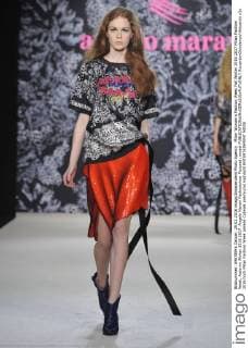 Milan Woman s Fashion Week Fall Winter 2016 2017 Milan Fashion Week, Autumn Winter 2016 2017. Angelo Marani Fashionshow Pictured: model  RiccardoxGiordanox xfotosicki