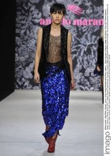 Milan Woman s Fashion Week Fall Winter 2016 2017 Milan Fashion Week, Autumn Winter 2016 2017. Angelo Marani Fashionshow Pictured: model  RiccardoxGiordanox xfotosicki