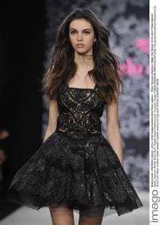 Milan Woman s Fashion Week Fall Winter 2016 2017 Milan Fashion Week, Autumn Winter 2016 2017. Angelo Marani Fashionshow Pictured: model  RiccardoxGiordanox xfotosicki