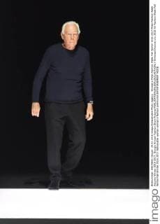 Woman s Milan Fashion Week Fall Winter 2016 2017 Milan Fashion Week Autumn Winter 2016 2017. Giorgio Armani Fashion Show Pictured  SimonaxChioccia