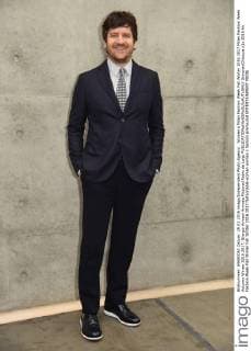 Woman s Milan Fashion Week Fall Winter 2016 2017 Milan Fashion Week Autumn Winter 2016 2017. Giorgio Armani Arrivals Pictured Fabio de Luigi  SimonaxChioccia