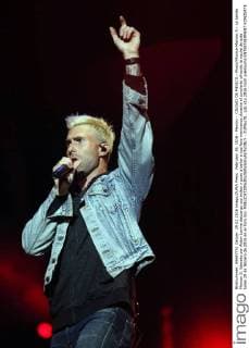 February 29, 2016 - Mexico - CIUDAD DE MEXICO.- Music Musica-Maroon 5.- La banda Maroon 5, liderada por Adam Levine descargo sus exitos y puso a bailar a sus fans mexicanos durante el concierto ofrecido la noche de este lunes 29 de febrero de 2016 en el Foro Sol.  - ZUMAu78_