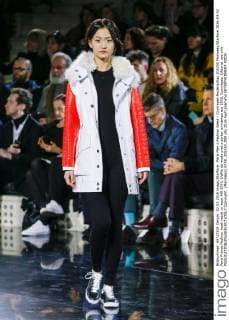 Paris Men s Fashion Week - Courreges Modenschau 205350 Marineau Starface 2016-03-02 Paris France Fashion week ready to wear AW 2016. Defile de mode pret a porter printemps ete 2016. Courrèges. Editorial use only  Copyright: xMarineaux STAR_205350_009