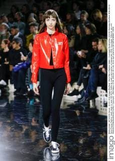 Paris Men s Fashion Week - Courreges Modenschau 205350 Marineau Starface 2016-03-02 Paris France Fashion week ready to wear AW 2016. Defile de mode pret a porter printemps ete 2016. Courrèges. Editorial use only  Copyright: xMarineaux STAR_205350_013
