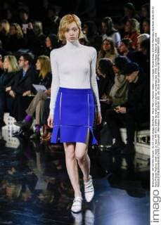 Paris Men s Fashion Week - Courreges Modenschau 205350 Marineau Starface 2016-03-02 Paris France Fashion week ready to wear AW 2016. Defile de mode pret a porter printemps ete 2016. Courrèges. Editorial use only  Copyright: xMarineaux STAR_205350_021