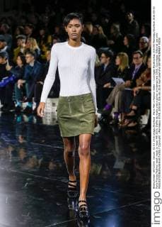 Paris Men s Fashion Week - Courreges Modenschau 205350 Marineau Starface 2016-03-02 Paris France Fashion week ready to wear AW 2016. Defile de mode pret a porter printemps ete 2016. Courrèges. Editorial use only  Copyright: xMarineaux STAR_205350_026
