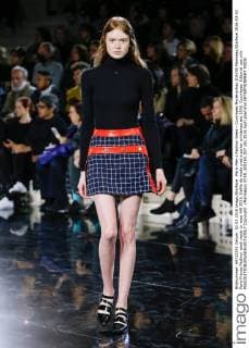Paris Men s Fashion Week - Courreges Modenschau 205350 Marineau Starface 2016-03-02 Paris France Fashion week ready to wear AW 2016. Defile de mode pret a porter printemps ete 2016. Courrèges. Editorial use only  Copyright: xMarineaux STAR_205350_027