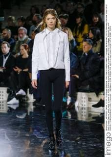Paris Men s Fashion Week - Courreges Modenschau 205350 Marineau Starface 2016-03-02 Paris France Fashion week ready to wear AW 2016. Defile de mode pret a porter printemps ete 2016. Courrèges. Editorial use only  Copyright: xMarineaux STAR_205350_028