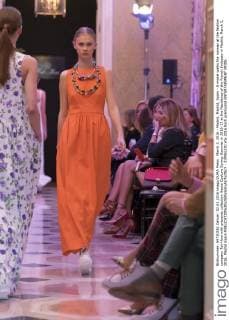 March 2, 2016 - Madrid, Madrid, Spain - A model walks the runway at the fashion company Tot-Hom with presents collection Haute Couture Spring-Summer in 2016-17 at the Residence of the French Embassy in Madrid, March 2, 2016. Madrid Spain  - ZUMAn230