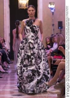 March 2, 2016 - Madrid, Madrid, Spain - A model walks the runway at the fashion company Tot-Hom with presents collection Haute Couture Spring-Summer in 2016-17 at the Residence of the French Embassy in Madrid, March 2, 2016. Madrid Spain  - ZUMAn230