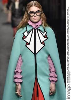 Mailand Fashion Week - Gucci Modenschau . Pics filed 03 03 2016. Milan, Italy. Gucci show at Milan Fashion Week A W 2016.  xi-Imagesx IIM-12095-0020