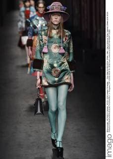 . Pics filed 03 03 2016. Milan, Italy. Gucci show at Milan Fashion Week A W 2016.  xi-Imagesx IIM-12095-0036
