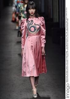 . Pics filed 03 03 2016. Milan, Italy. Gucci show at Milan Fashion Week A W 2016.  xi-Imagesx IIM-12095-0033