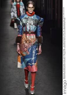 . Pics filed 03 03 2016. Milan, Italy. Gucci show at Milan Fashion Week A W 2016.  xi-Imagesx IIM-12095-0039