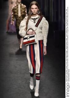 Mailand Fashion Week - Gucci Modenschau . Pics filed 03 03 2016. Milan, Italy. Gucci show at Milan Fashion Week A W 2016.  xi-Imagesx IIM-12095-0045