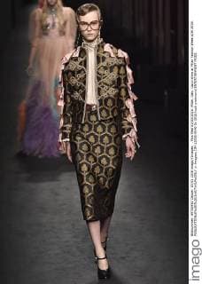 . Pics filed 03 03 2016. Milan, Italy. Gucci show at Milan Fashion Week A W 2016.  xi-Imagesx IIM-12095-0046