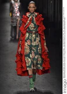 . Pics filed 03 03 2016. Milan, Italy. Gucci show at Milan Fashion Week A W 2016.  xi-Imagesx IIM-12095-0059