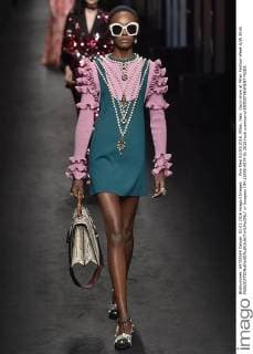 . Pics filed 03 03 2016. Milan, Italy. Gucci show at Milan Fashion Week A W 2016.  xi-Imagesx IIM-12095-0074