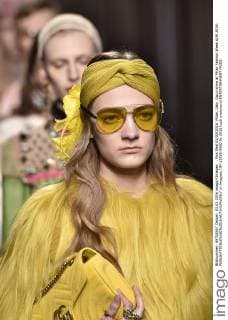 . Pics filed 03 03 2016. Milan, Italy. Gucci show at Milan Fashion Week A W 2016.  xi-Imagesx IIM-12095-0080