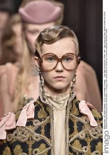 . Pics filed 03 03 2016. Milan, Italy. Gucci show at Milan Fashion Week A W 2016.  xi-Imagesx IIM-12095-0081