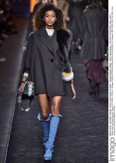 Mailand Fashion Week - Fendi Modenschau . Pics filed 03 03 2016. Milan, Italy. Fendi show at Milan Fashion Week A W 2016. Picture i-Images  xi-Imagesx IIM-12096-0019