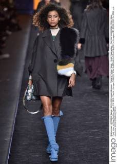 Mailand Fashion Week - Fendi Modenschau . Pics filed 03 03 2016. Milan, Italy. Fendi show at Milan Fashion Week A W 2016. Picture i-Images  xi-Imagesx IIM-12096-0020