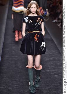 Mailand Fashion Week - Fendi Modenschau . Pics filed 03 03 2016. Milan, Italy. Fendi show at Milan Fashion Week A W 2016. Picture i-Images  xi-Imagesx IIM-12096-0022