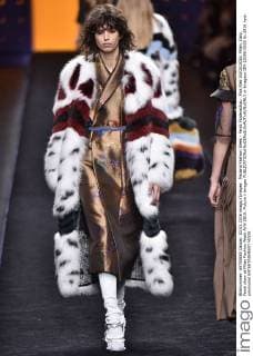 Mailand Fashion Week - Fendi Modenschau . Pics filed 03 03 2016. Milan, Italy. Fendi show at Milan Fashion Week A W 2016. Picture i-Images  xi-Imagesx IIM-12096-0030