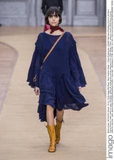 Paris Fashion Week - Chloe Modenschau 205392 Marineau Starface 2016-03-03 Paris France Fashion week ready to wear AW 2016. Defile de mode pret a porter automne hiver 2016.Chloe. Chloé , autumn-winter 2016 Paris, France Editorial use only _sans_perso  Copyright: xMarineaux STAR_205392_013