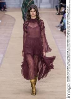 Paris Fashion Week - Chloe Modenschau 205392 Marineau Starface 2016-03-03 Paris France Fashion week ready to wear AW 2016. Defile de mode pret a porter automne hiver 2016.Chloe. Chloé , autumn-winter 2016 Paris, France Editorial use only _sans_perso  Copyright: xMarineaux STAR_205392_039