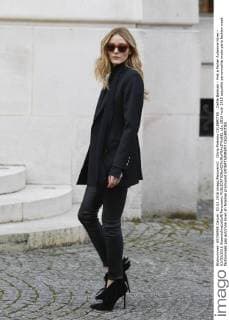 Olivia Palermo CELEBRITES : Defile Balmain - Pret a Porter Automne Hiver - 03 03 2016 GwendolineLeGoff Panoramic 