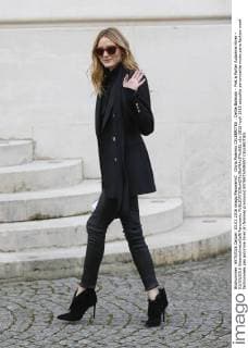 Olivia Palermo CELEBRITES : Defile Balmain - Pret a Porter Automne Hiver - 03 03 2016 GwendolineLeGoff Panoramic 