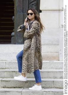 Miroslava Duma CELEBRITES : Defile Balmain - Pret a Porter Automne Hiver - 03 03 2016 GwendolineLeGoff Panoramic 
