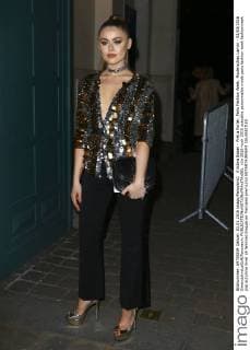 Kristina Bazan - Pret a Porter, Paris Fashion Week, Modenschau Lanvin - 03 03 2016 GwendolineLeGoff Panoramic 