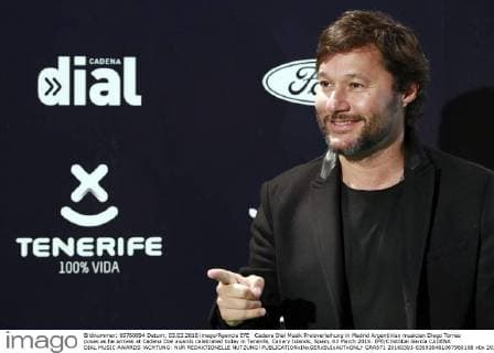 Cadena Dial Musik Preisverleihung in Madrid Argentinian musician Diego Torres poses as he arrives at Cadena Dial awards celebrated today in Tenerife, Canary Islands, Spain, 03 March 2016. EFE Cristóbal García CADENA DIAL MUSIC AWARDS !ACHTUNG: NUR REDAKTIONELLE NUTZUNG!  GRA571 20160303-635926461067960108