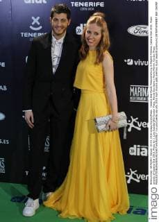 Cadena Dial Musik Preisverleihung in Madrid Premios Cadena Dial 2015. Music awards of Cadena Dial 2015. Photo by J. Luis Cuesta 261 Cordon Press. Nando Escribano y Nuria Martin. Cordon Press  J.xLuisxCuesta