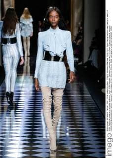 205420 Marineau Starface 2016-03-03 Paris France Fashion week ready to wear AW 2016. Defile de mode pret a porter automne hiver 2016.Balmain. Balmain , autumn-winter 2016 Paris, France Editorial use only  Copyright: xMarineaux STAR_205420_025