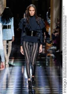 205420 Marineau Starface 2016-03-03 Paris France Fashion week ready to wear AW 2016. Defile de mode pret a porter automne hiver 2016.Balmain. Balmain , autumn-winter 2016 Paris, France Editorial use only  Copyright: xMarineaux STAR_205420_027