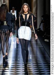 205420 Marineau Starface 2016-03-03 Paris France Fashion week ready to wear AW 2016. Defile de mode pret a porter automne hiver 2016.Balmain. Balmain , autumn-winter 2016 Paris, France Editorial use only  Copyright: xMarineaux STAR_205420_028